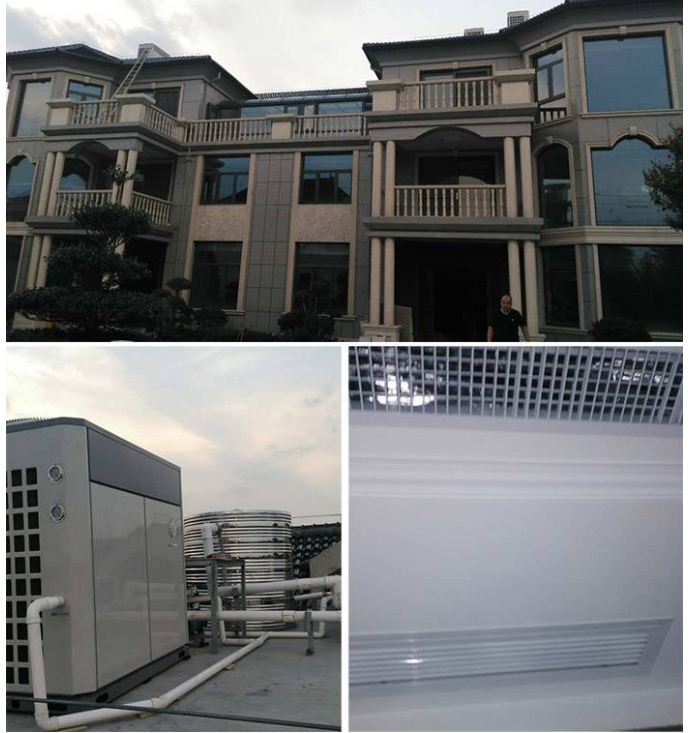 給別墅供暖，土豪們都選擇空氣能熱泵！